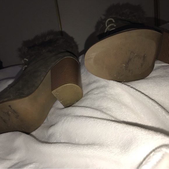 Cute Fur High Heel Boots - Picture 4 of 10
